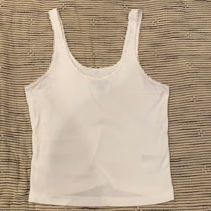 White tank top